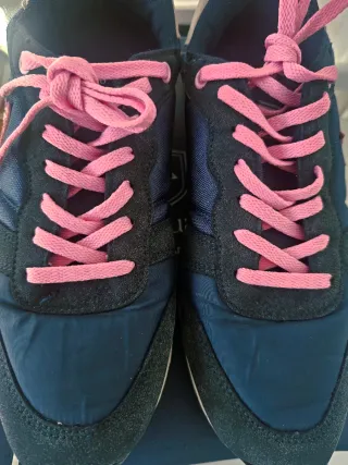 Zapatillas Valecuatro Azul y Rosa