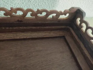 Expositor Mesa 40 cm Madera Bonsái..