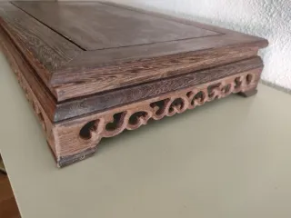 Expositor Mesa 40 cm Madera Bonsái..