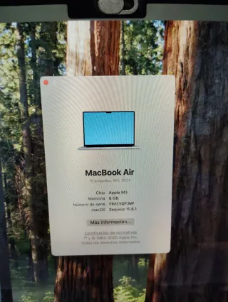 MacBook Air 15" M3