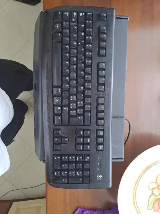 Tastiera Logitech USB Nera