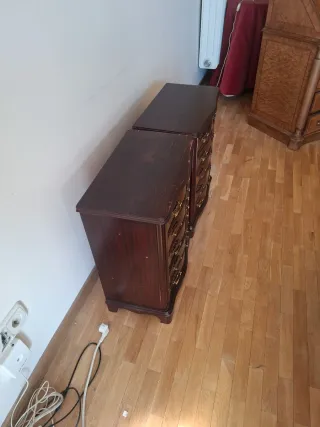 Mesitas de noche de madera