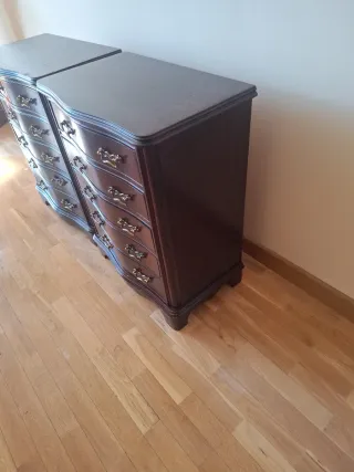 Mesitas de noche de madera