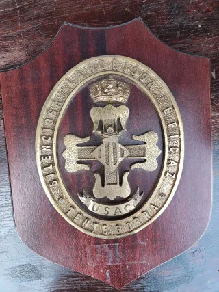 Metopa USAC Tentegorra con corona y escudo