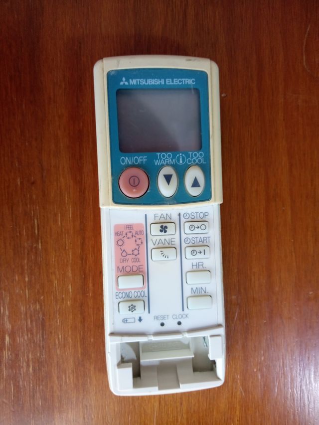 Mando aire acondicionado Mitsubishi Electric