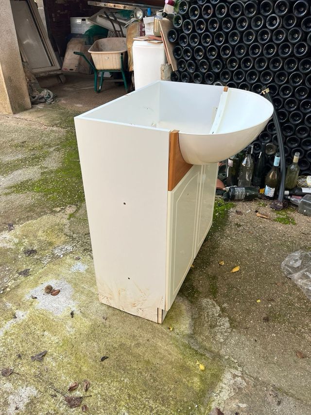 Mueble de baño con lavabo