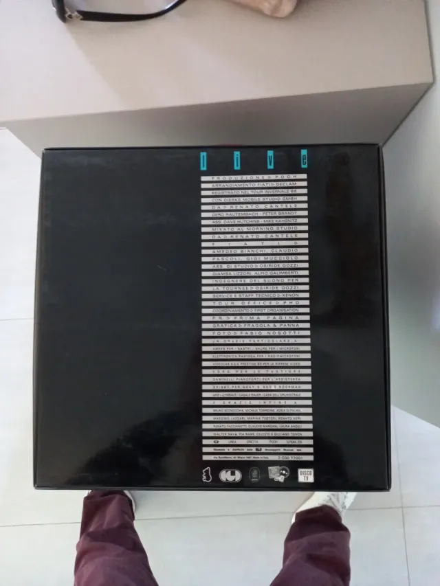 Cofanetto Pooh Goodbye 3 LP