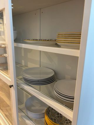 Vitrina Havsta Ikea Madera y Cristal