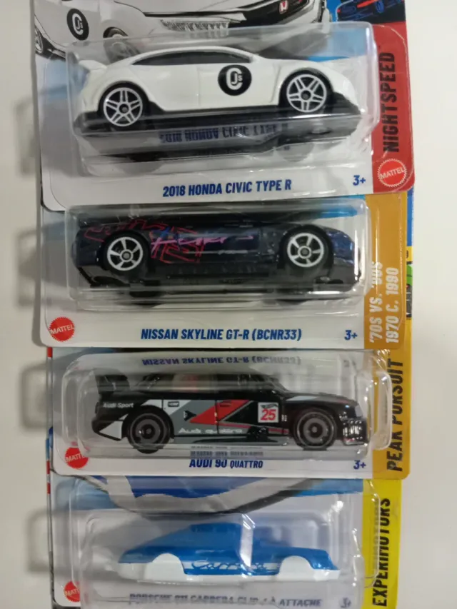 Lote 5 Coches Hot Wheels