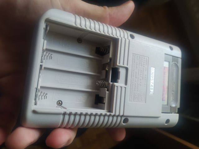 Nintendo Game Boy Blanca con Tetris