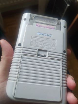 Nintendo Game Boy Blanca con Tetris