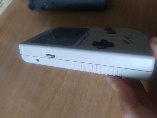 Nintendo Game Boy Blanca con Tetris