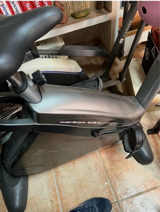 Bicicleta Estática BH Fitness Carbón