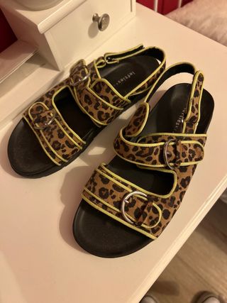 Sandalias Lefties Animal Print
