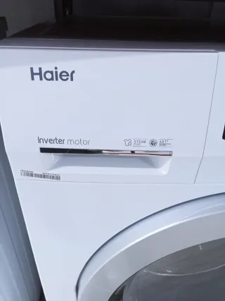 Lavadora nueva Haier 10kg Bajo Consumo 310