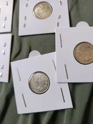 Monedas Plata 50 Pennia Finlandia 1916