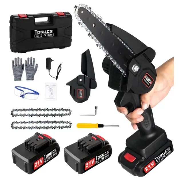 Motosega Elettrica Tosucs 21V con Accessori