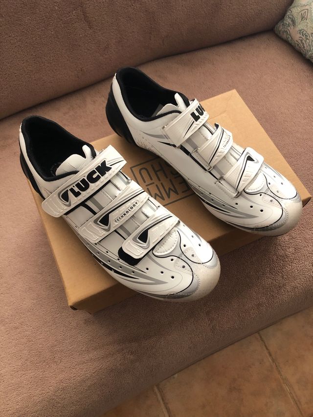 Zapatillas Ciclismo Luck Blancas
