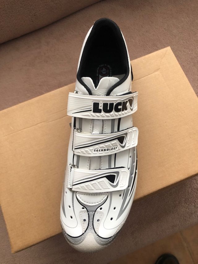 Zapatillas Ciclismo Luck Blancas