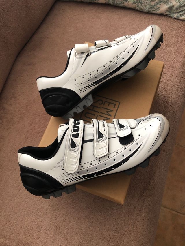 Zapatillas Ciclismo Luck Blancas