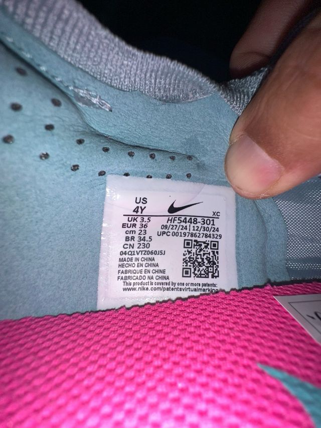 Botas fútbol niño Nike Vapor Pro Talla 36