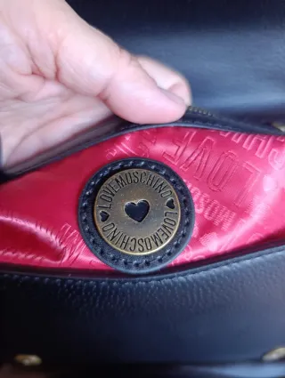 Bolso Love Moschino Piel Negro Convertible Bandole