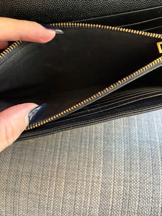 Bolso Saint Laurent Negro Cadena Dorada