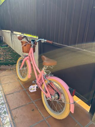 Bicicleta Infantil Bobbin Rosa