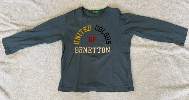 Camiseta Benetton Manga Larga T5-6