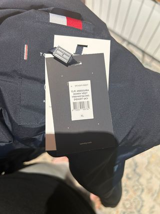 Chaleco Tommy Hilfiger Azul Marino XL