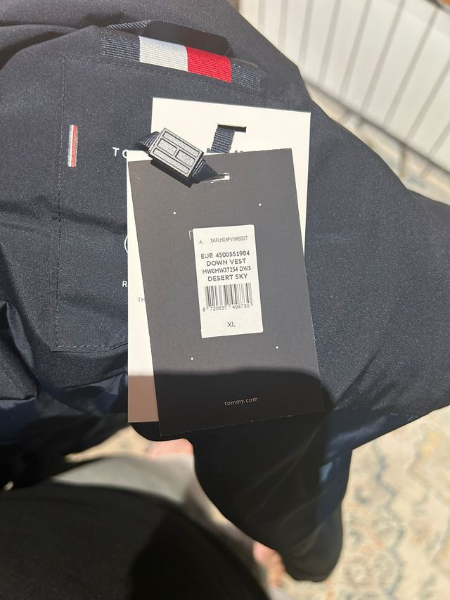 Chaleco Tommy Hilfiger Azul Marino XL