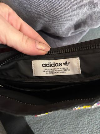 Bandolera Adidas con circonitas