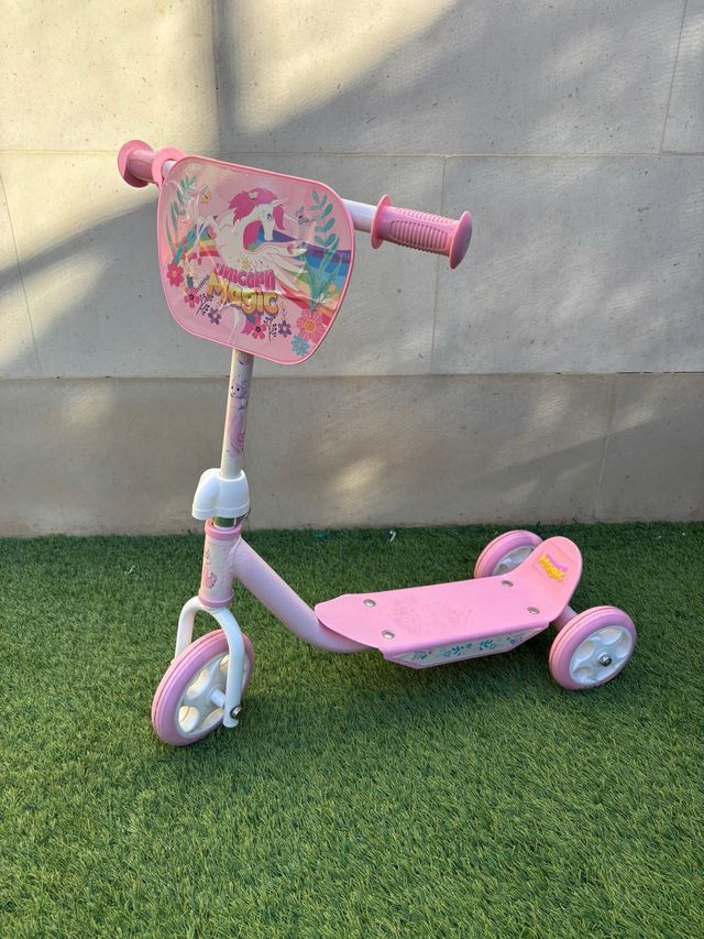 Patin 3 ruedas unicornio
