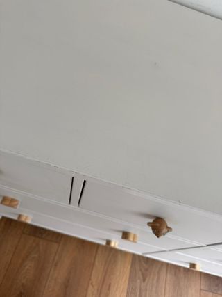 Cómoda HEMNES 8 cajones blanca