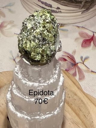 Anillos Plata 925 Minerales bruto Ajustables