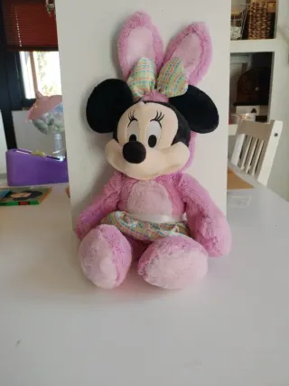 Peluche Minnie con Orecchie da Coniglio