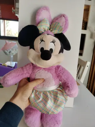 Peluche Minnie con Orecchie da Coniglio