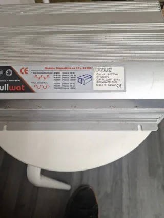 Convertido de tensión en muy buen estado