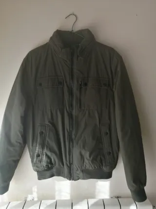 Cazadora caballero verde