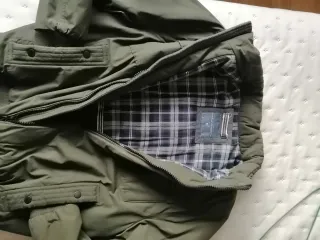 Cazadora caballero verde