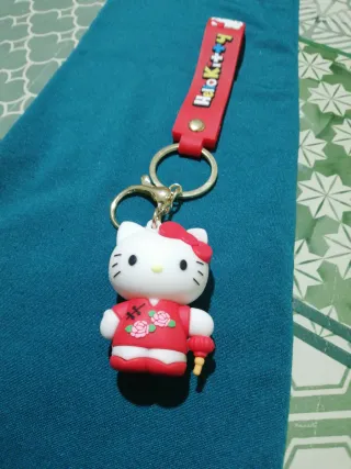 Portachiavi Hello Kitty rosso
