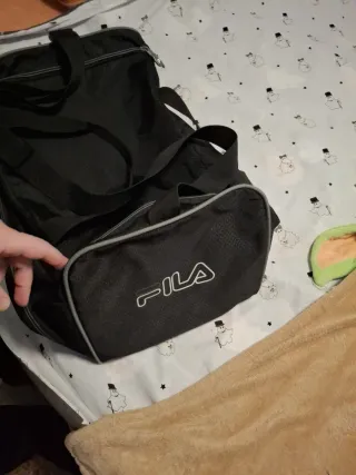 Bolsa de deporte Fila negra