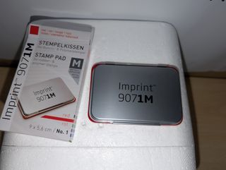 Trodat Imprint 9071M - Tampone per timbri rosso