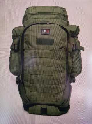 Mochila de caza 70L verde militar