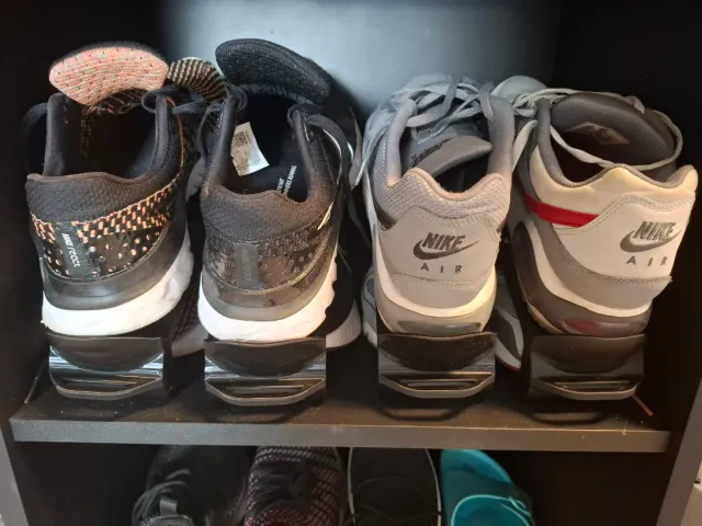 Organizador de zapatillas con patrón de abeja