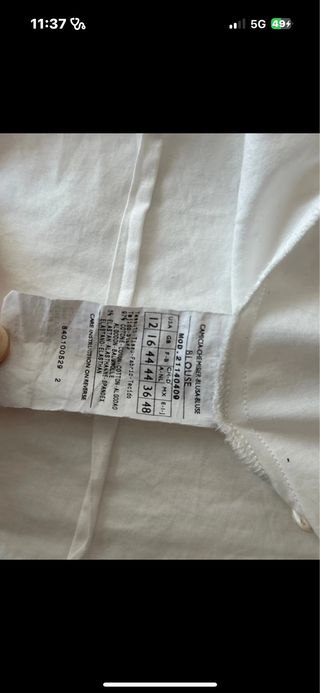 Camicia bianca da donna