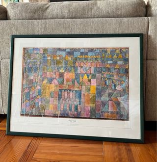 Póster Paul Klee enmarcado