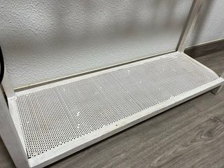 Mesita/Cómoda Hierro y Cristal