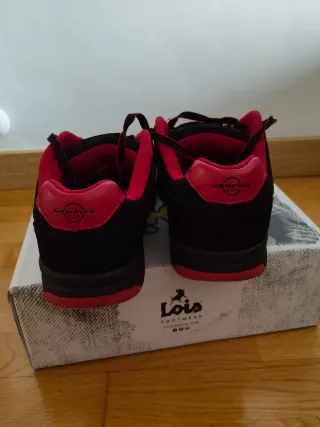 Zapatillas Memphis One Negras y Rojas