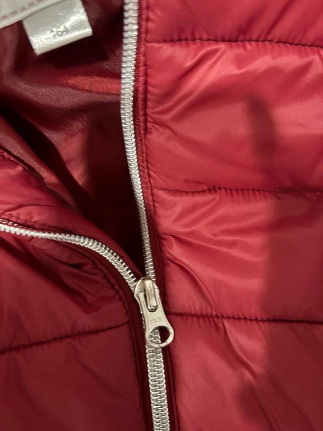 Chaqueta acolchada roja 12 años